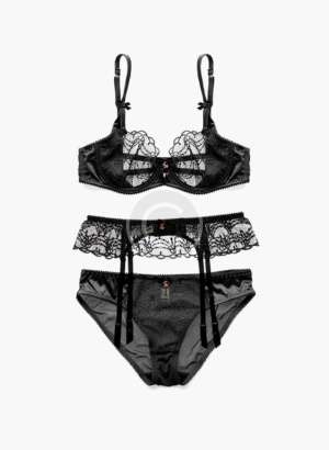 Smolder Lace Triangle Bralette